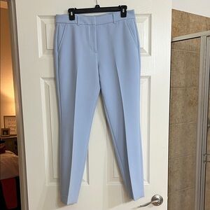 White House Black Market Sky Blue Straight Leg Pants